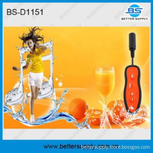 MP3 player and 4GB clip swimming sport MP3 player